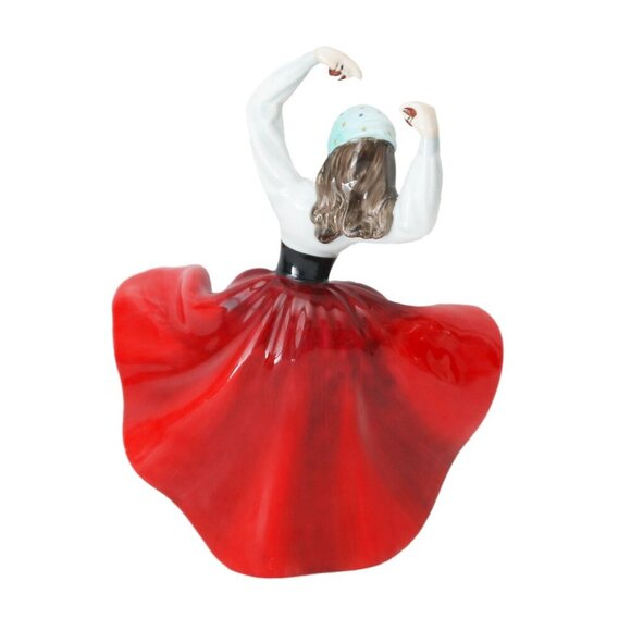 Royal Doulton Porcelain Figurine Karen HN2388 Issued 1981 Peggy Davies Series - Picture 5 of 6